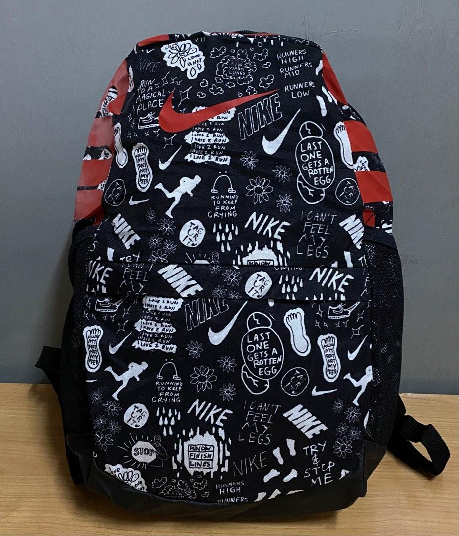 Nike Printed Backpack Men s Fashion Bags Backpacks on Carousell