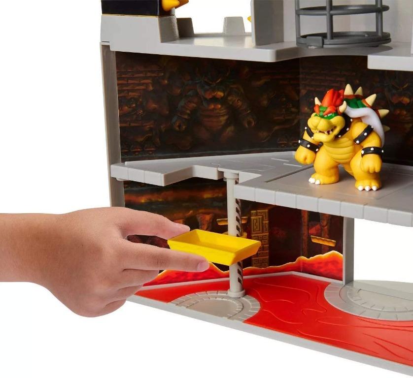 Nintendo Bowser's Castle SUPER MARIO Deluxe Bowser's Castle Playset with 2.5" Exclusive