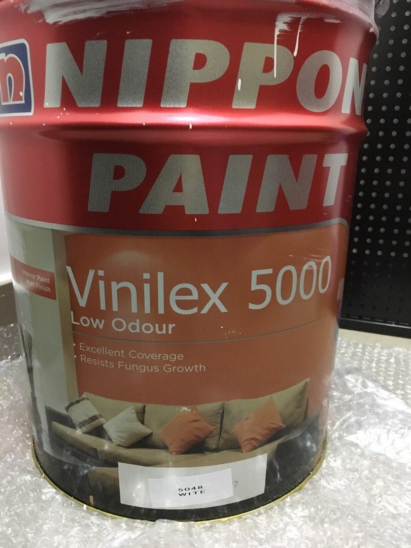 Nippon Paint Vinilex 5000 White 20L, Hobbies & Toys, Stationery & Craft, Art & Prints on Carousell