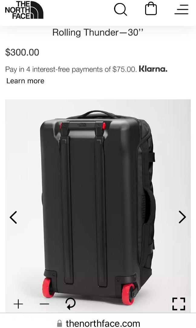 North Face Rolling Thunder 30" (80L), Hobbies & Toys, Travel, Luggage