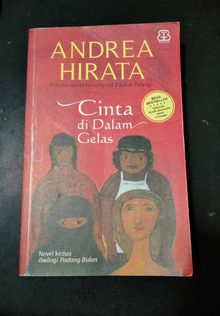 Novel Cinta Di Dalam Gelas Andrea Hirata Books And Stationery Books On Carousell 3655
