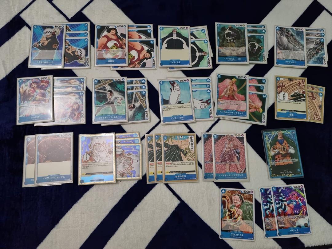 ONE PIECE TCG 2022 Green Wano and Blue Pacifista Deck + R&SR King, Hobbies & Toys, Toys