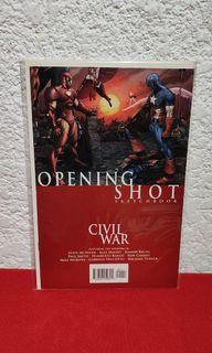 Opening Shot Sketchbook (Civil War, One Shot): Various Artist & Tracers