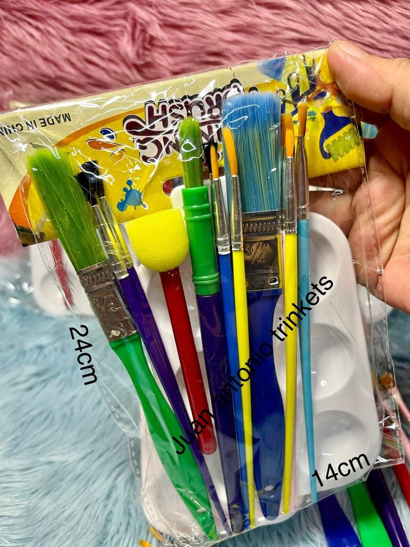 Paint Color mixing Palette with Paint Brush, Hobbies & Toys, Stationary