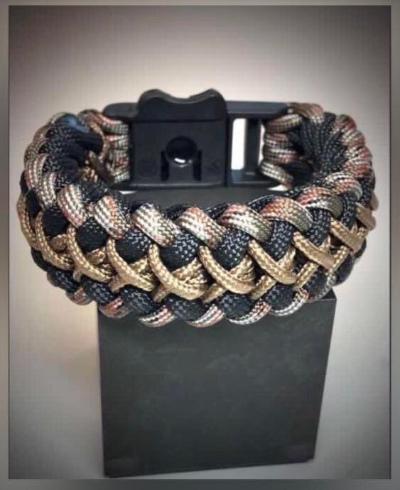 Paracord Bracelet Stitched Cobra Different Colours   eBay