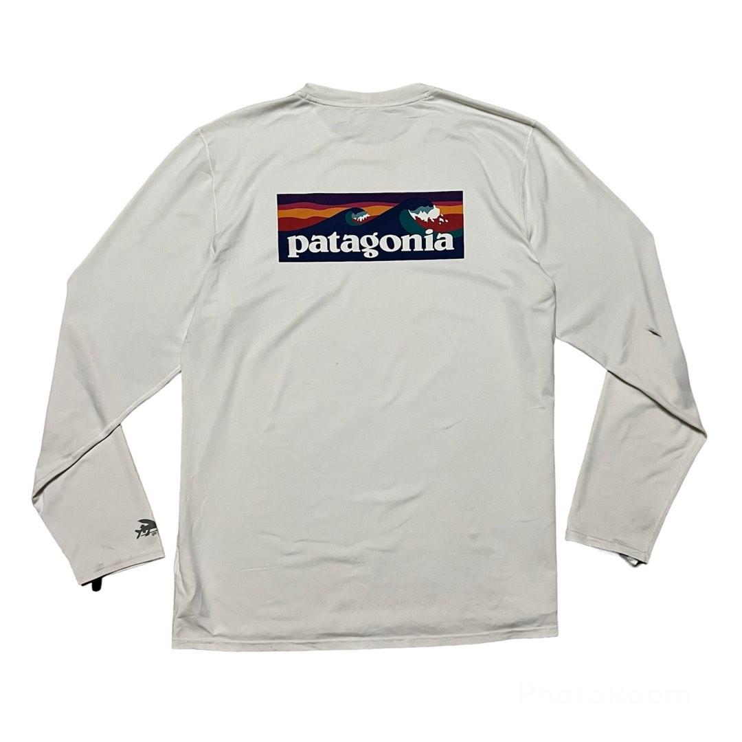 Patagonia longsleeve wit on sale