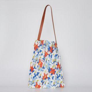 PAVI STUDIO肩背包（印花藍）
