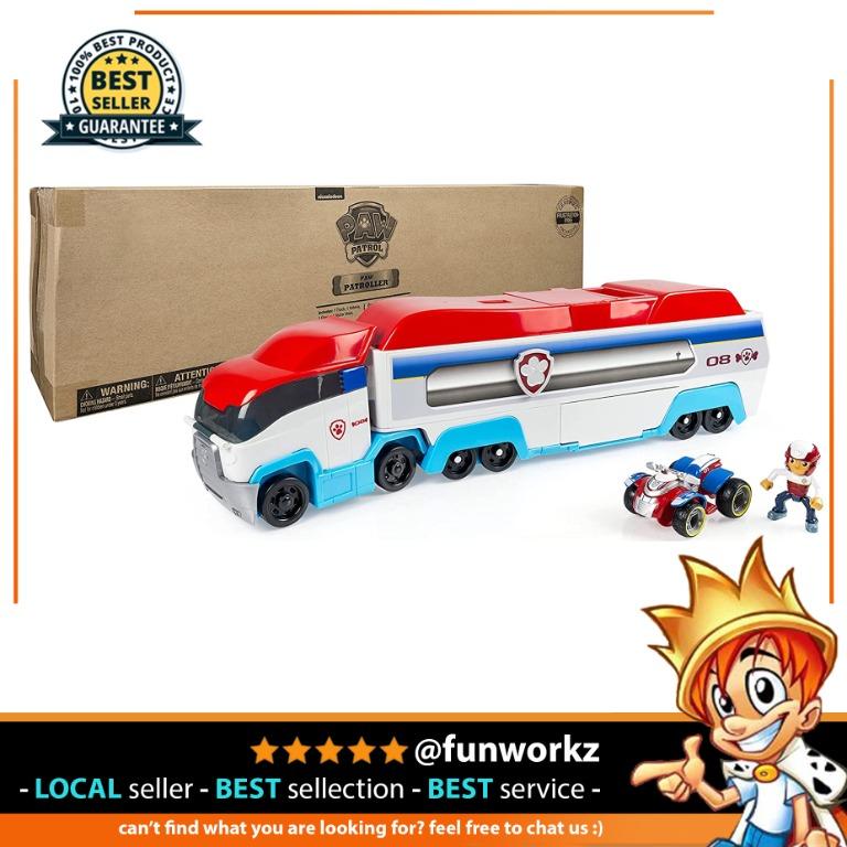 Paw patroller rescue store & transport vehicle