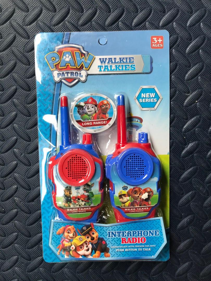 Paw Patrol Walkie Talkie, Hobbies & Toys, Toys & Games on Carousell