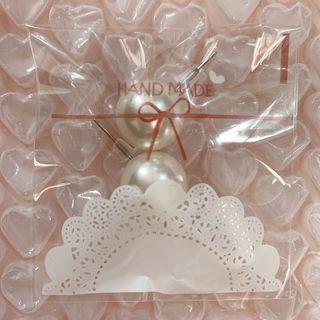 Pearl-like earrings ♡ 珍珠耳環