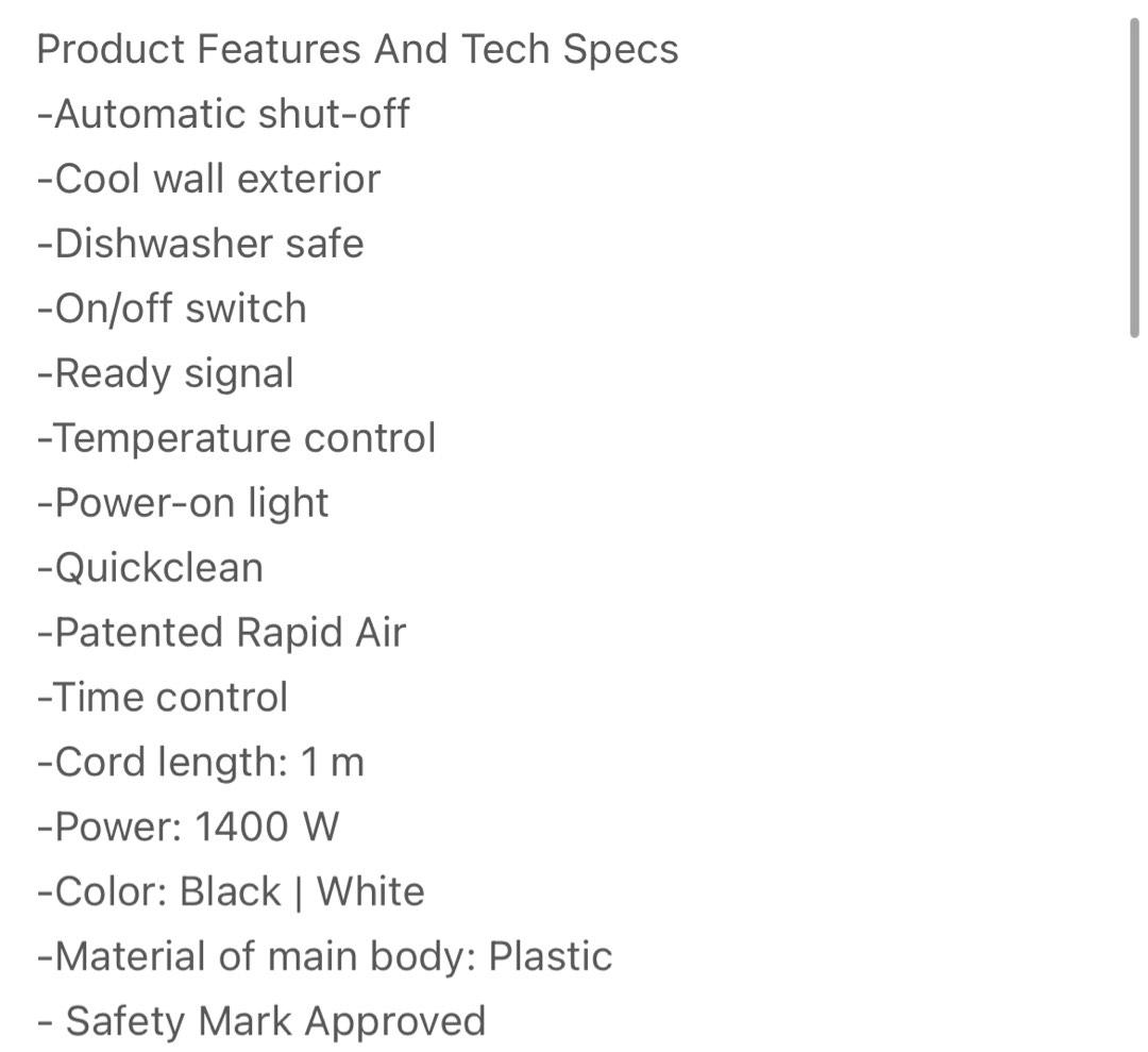 Philips Air Fryer, TV & Home Appliances, Kitchen Appliances, Fryers on