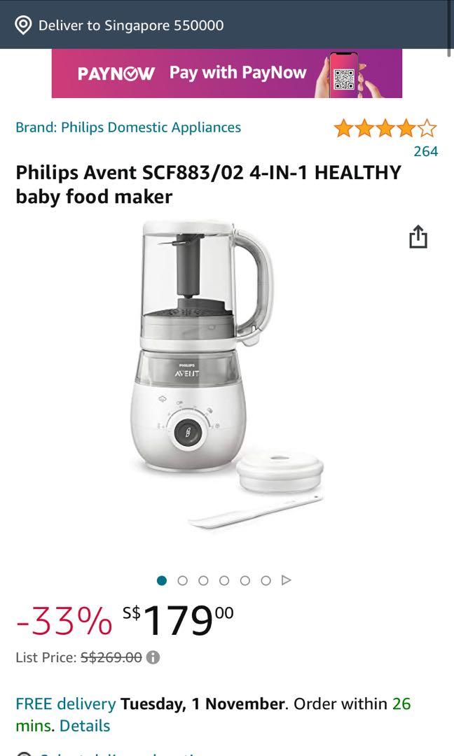 Brand New Philips Avent Baby Food Maker, Babies & Kids, Nursing