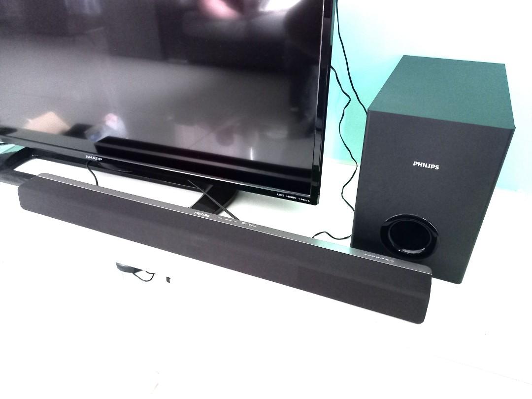 Philips Bluetooth Soundbar Speaker with Subwoofer CSS2133B sony jbl harman panasonic