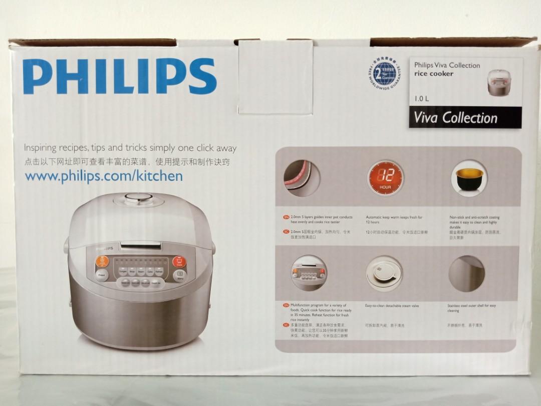 Philips HD3031 Rice Cooker 1 L, TV & Home Appliances, Kitchen