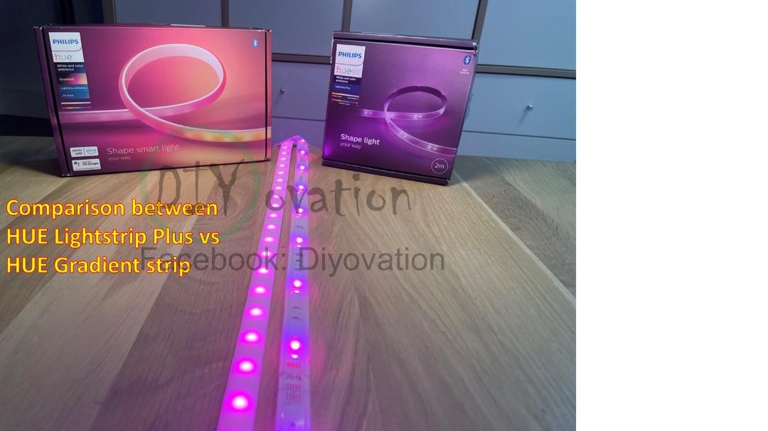 Philips HUE Gradient LED Light strip, Furniture & Home Living, Lighting ...
