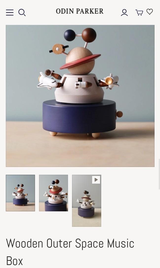 Planetarium Music Box