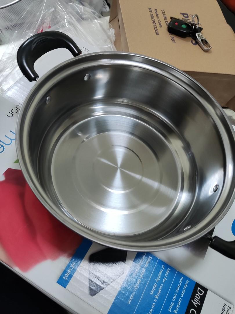 Pot Philips Induction Stove, Furniture & Home Living, Kitchenware