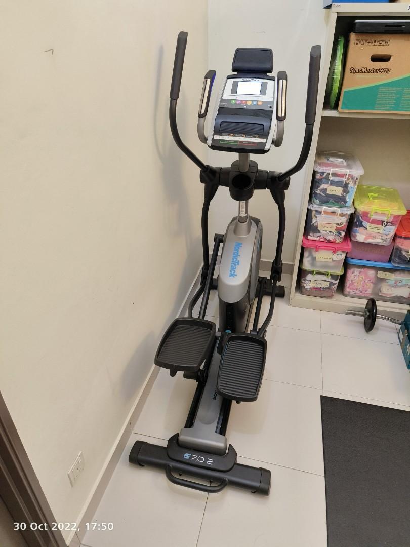 Preloved NordicTrack E7.0 Z Elliptical Sports Equipment Exercise Fitness Cardio Fitness Machines on Carousell