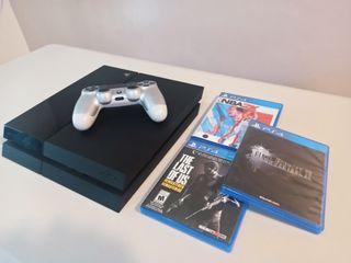 PS4 PHAT 1TB WITH GAMES
