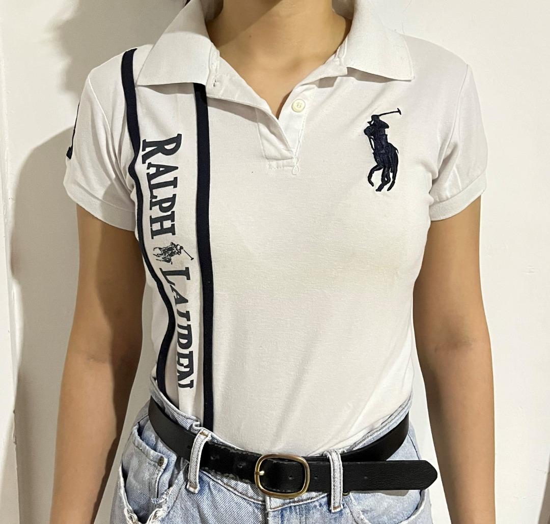 ralph-lauren-slim-fit-black-knitted-big-pony-logo-polo-shirt-in-white