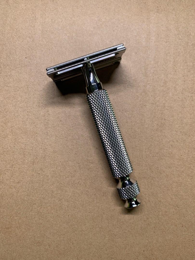 Razorock Game Changer 0.84p Double Edge DE Safety Razor, Beauty