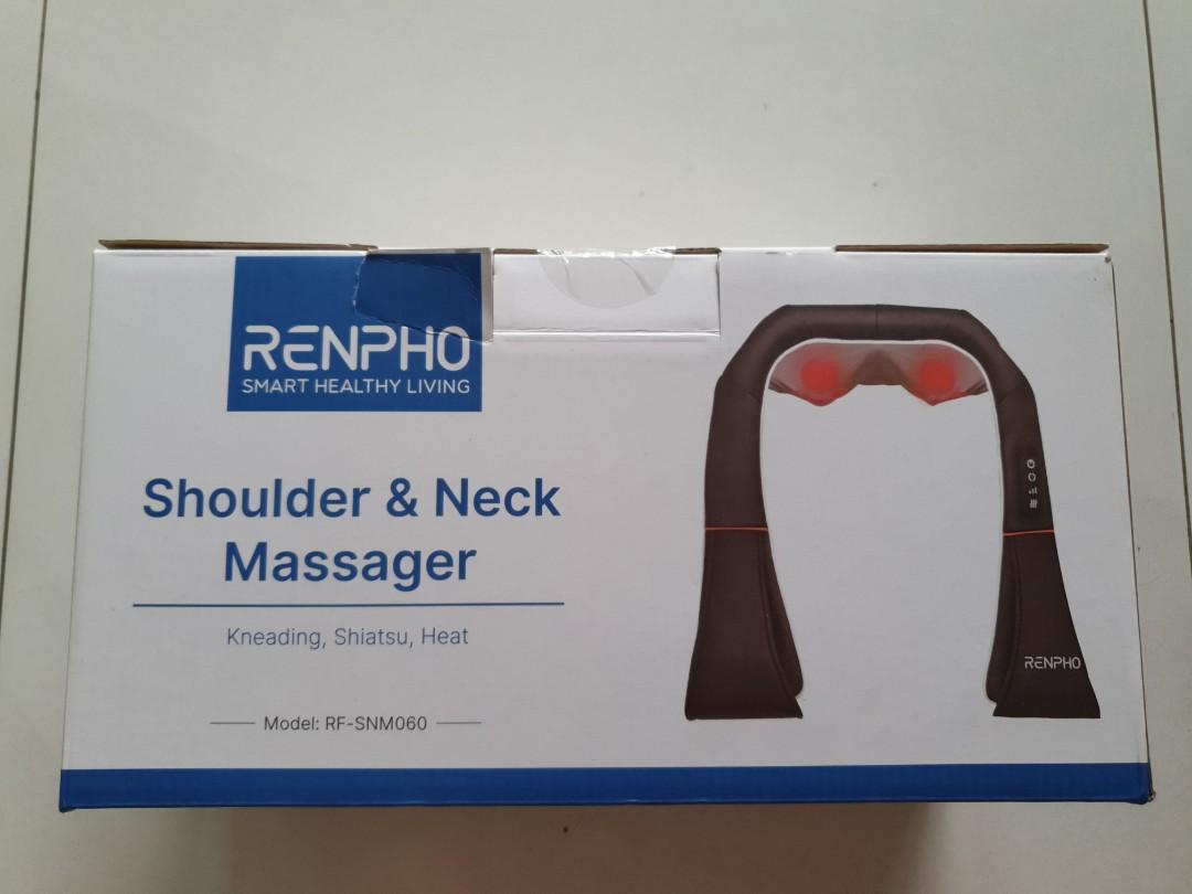 RENPHO Shiatsu Neck and Shoulder Back Massager RF-SNM060 in box