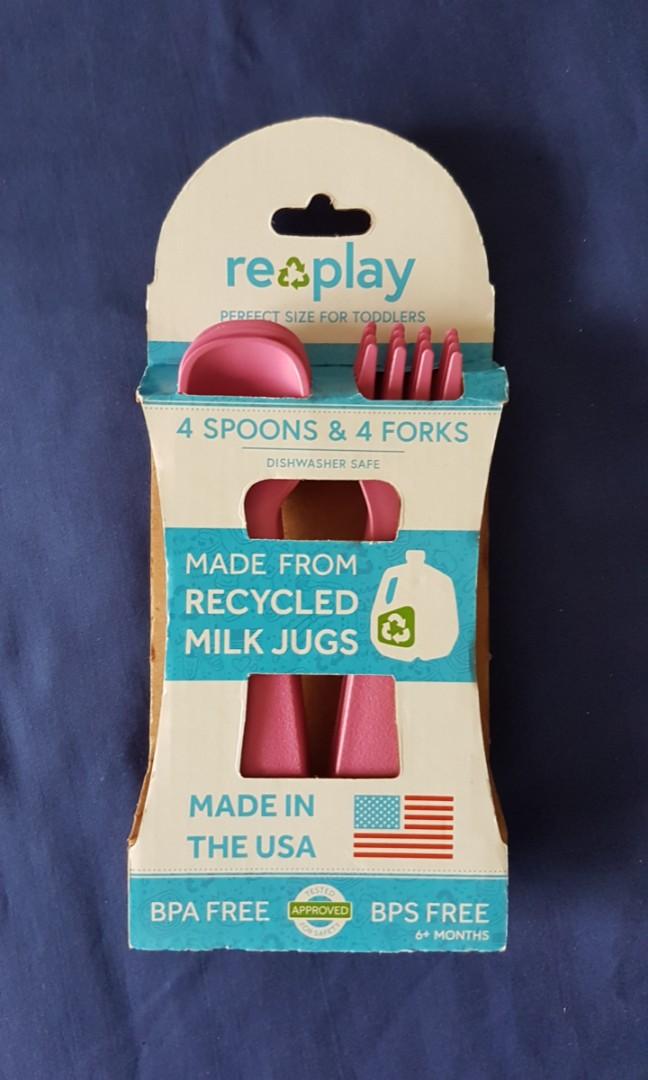 Replay forks and spoons, Babies & Kids, Nursing & Feeding, Weaning