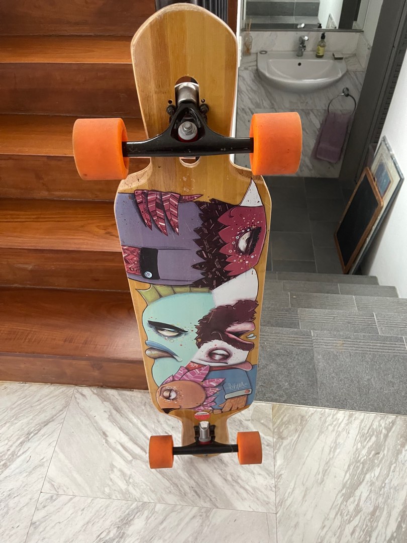 Riviera Longboard Skateboard, Sports Equipment, Sports & Games, Skates ...