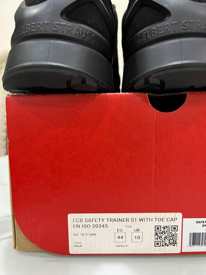 Safety shoes steel toe strauss collaborate FC Buyern., Men's Fashion