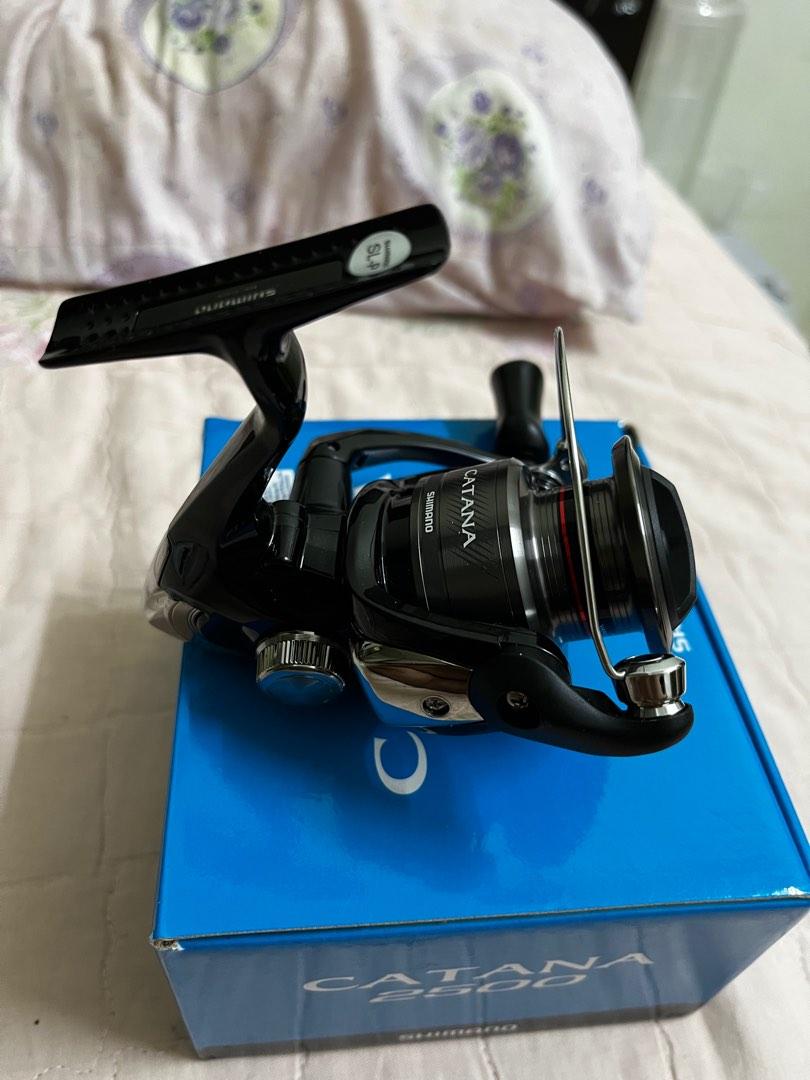 Original SHIMANO CATANA spinning Fishing Reel 2+1BB 1000 2500