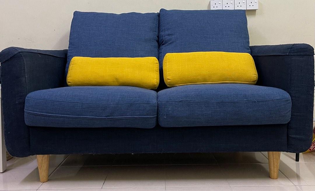 Sofa Nordic Style 2 Seater, Furniture & Home Living, Furniture, Sofas