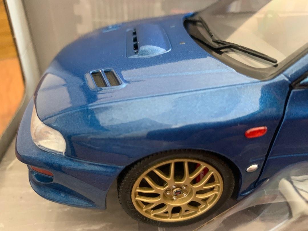 Voiture Miniature Subaru Impreza WRX STi Jaune 2003 - Échelle 1/18 Solido - Neuf