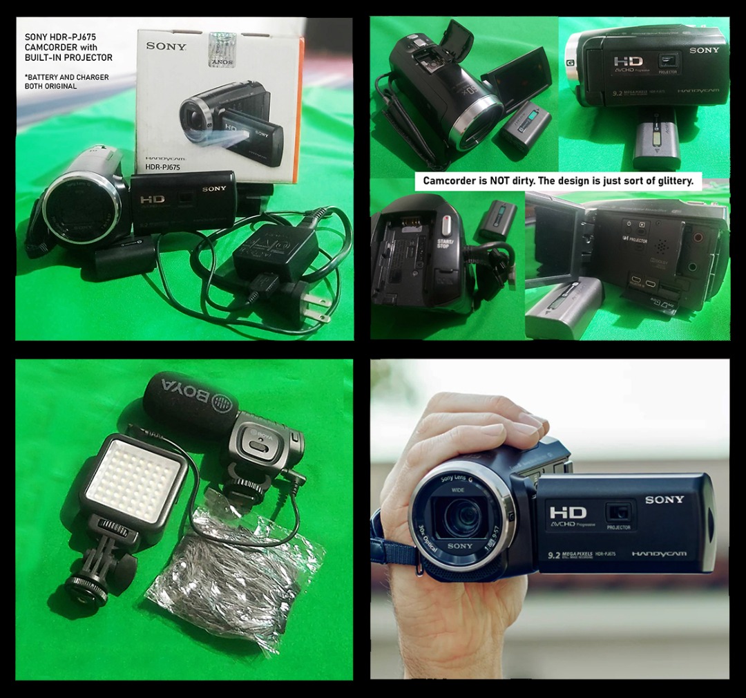 sony handycam attachments
