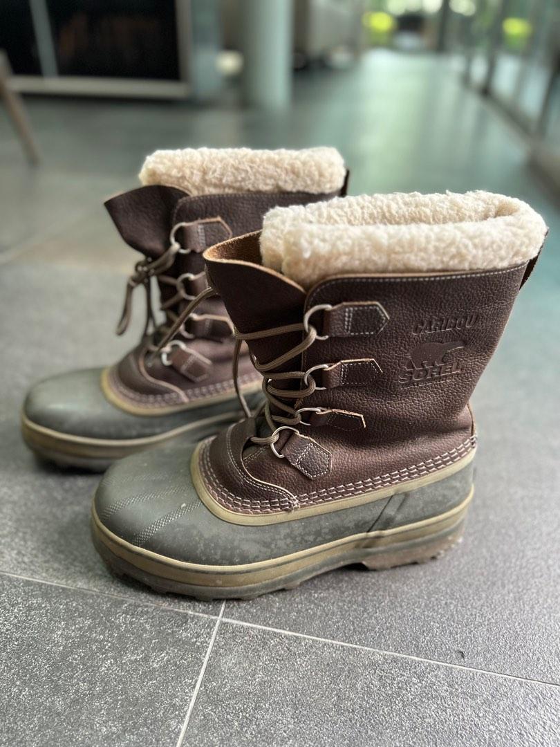 Sorel Mens Caribou Winter Snow Boots Size US 10