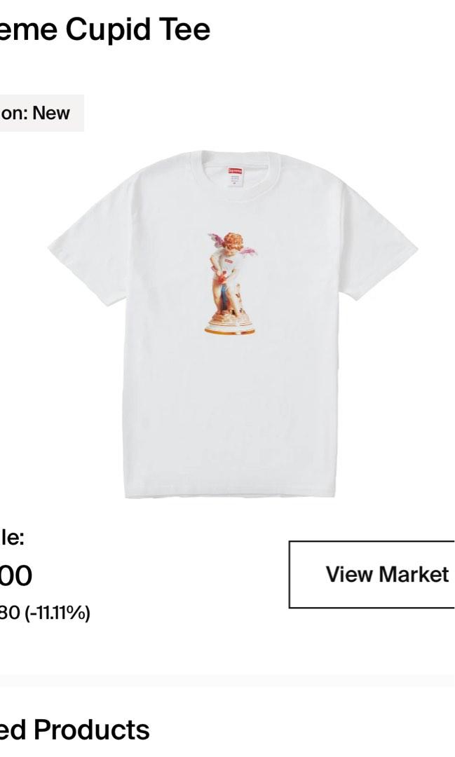 Supreme Cupid Tee, 男裝, 上身及套裝, T-shirt、恤衫、有領衫- Carousell
