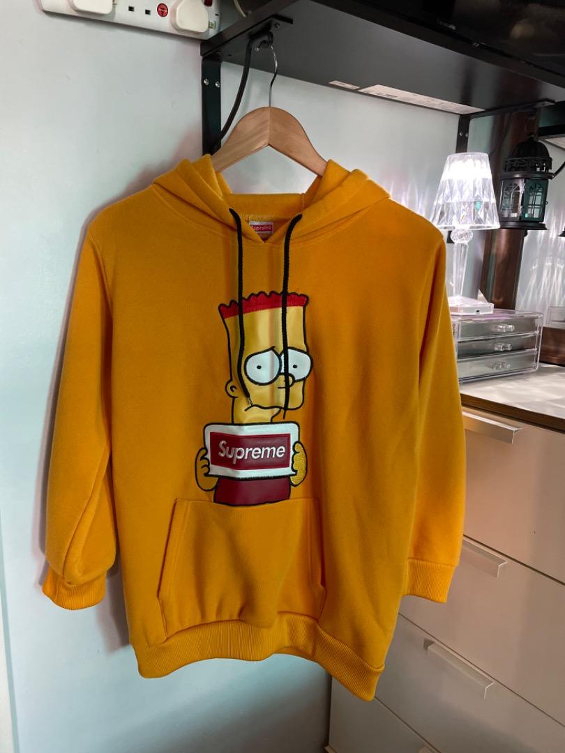 SUPREME MUSTARD HOODIE