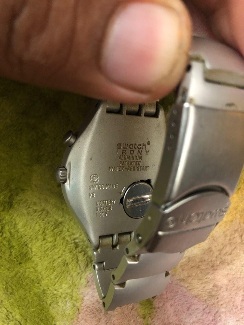 Swatch swiss irony shop aluminium