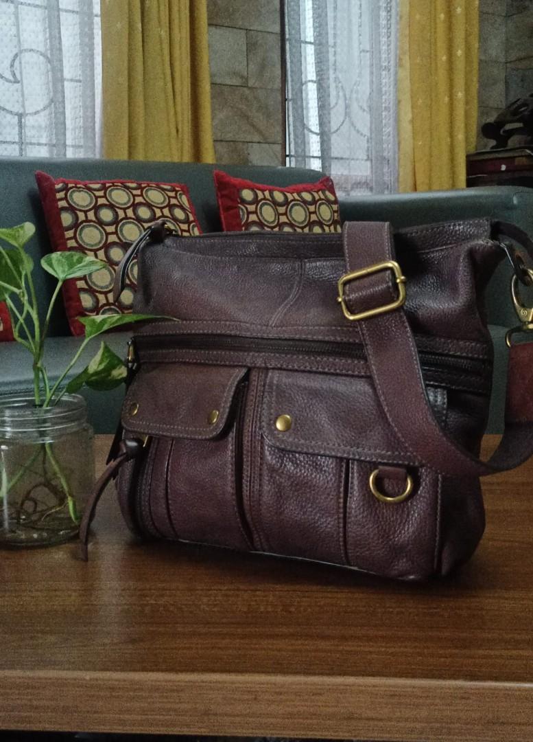 Fossil morgan top zip hot sale