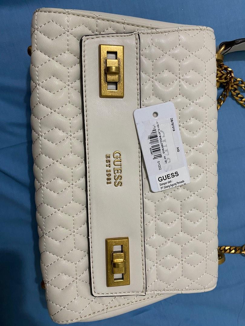 GUESS KATEY LUXURY SATCHEL BAG, UNBOXING + REVIEW