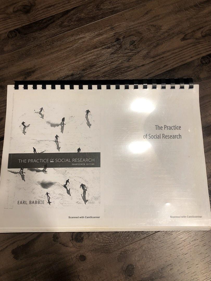 The Practice Of Social Research SC2101 Textbook Hobbies Toys Books The practice of social research sc2101 textbook hobbies toys books