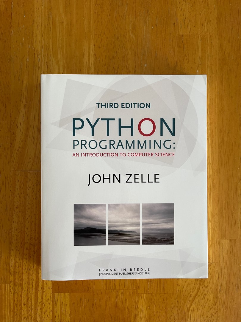 Third Edition Python Programming, Hobbies & Toys, Books & Magazines ...