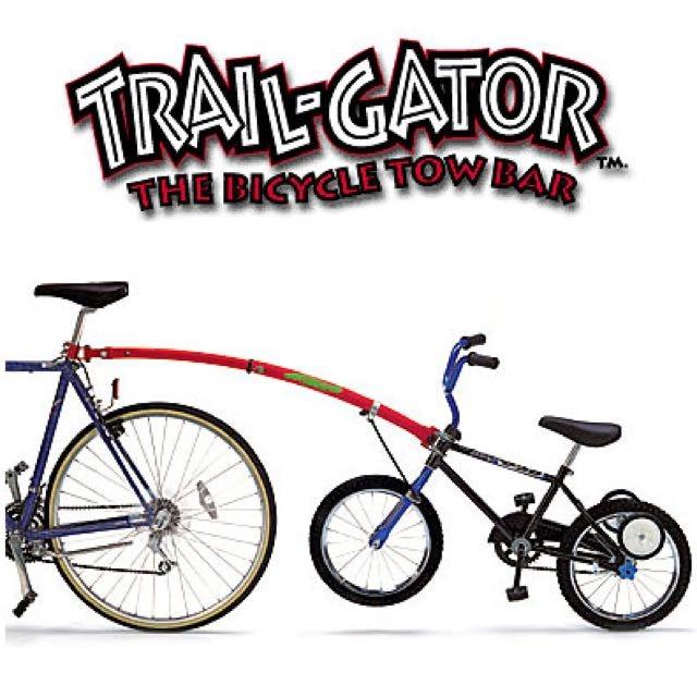 Trail gator top bike tow bar