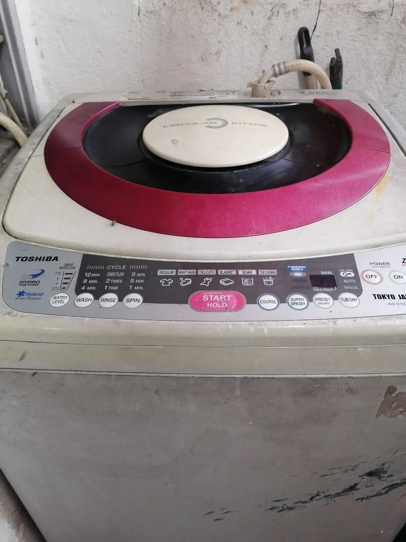 Toshiba washing machine, TV & Home Appliances, Washing Machines and