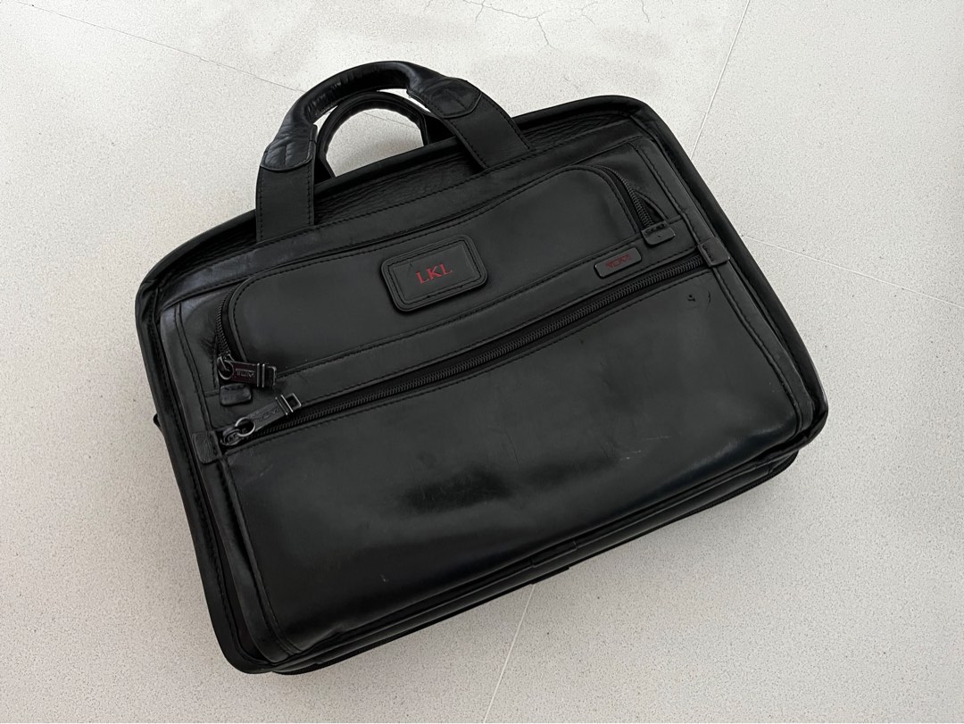 Tumi Leather Computer Briefcase, Computers & Tech, Parts & Accessories