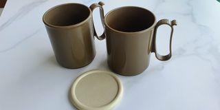 Tupperware mugs