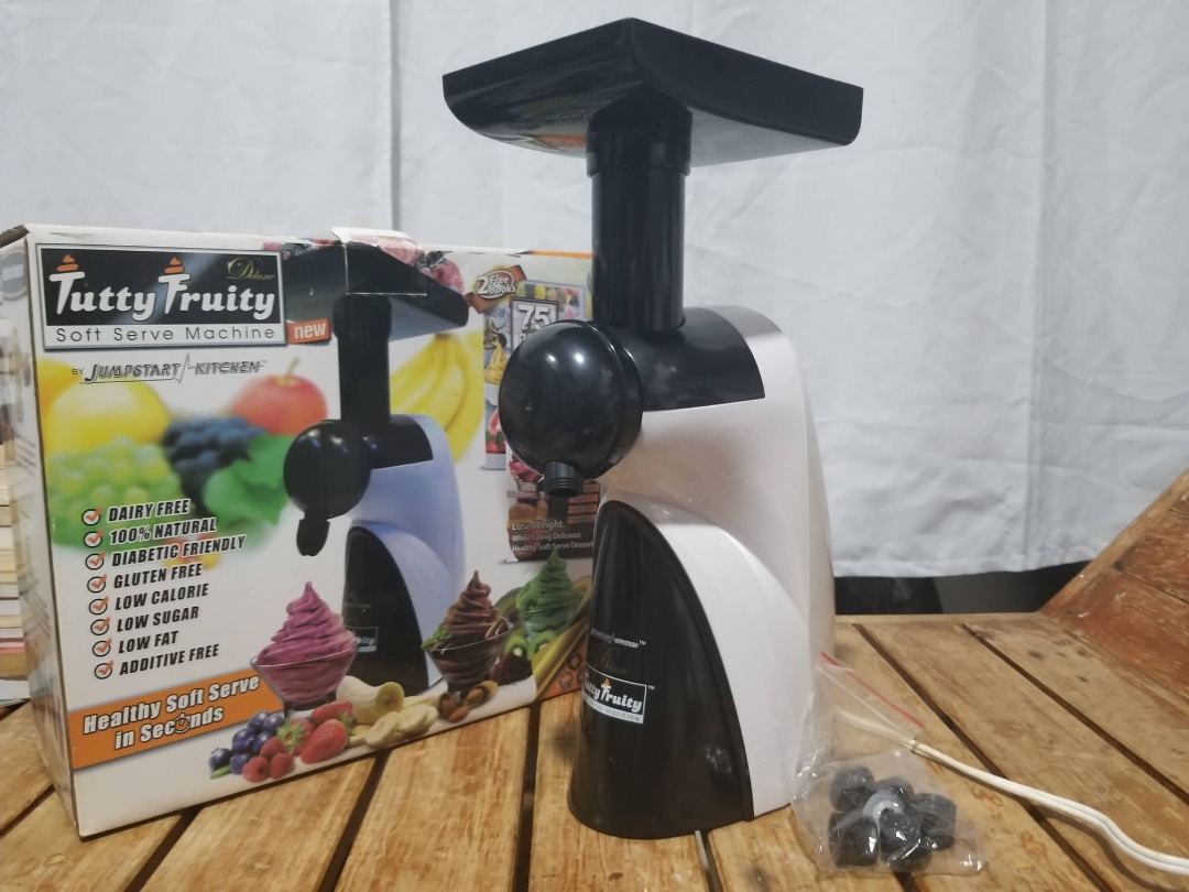 Tutty fruity soft serve machine store
