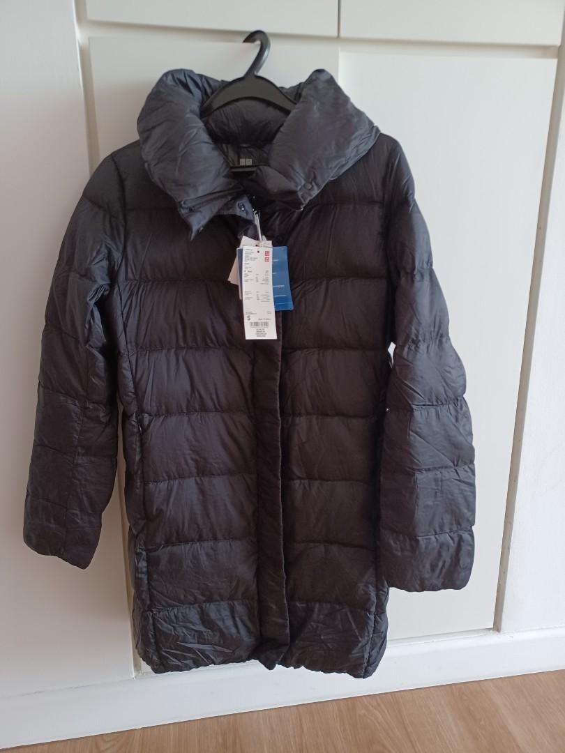 Ultra light down stretch hooded coat store