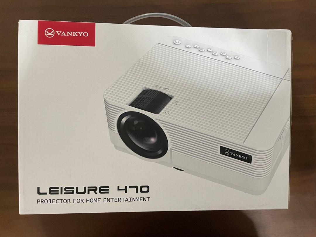 VANKYO Leisure 470 Projector, TV & Home Appliances, TV & Entertainment