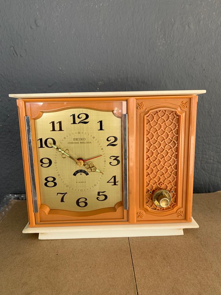 Vintage Clock Seiko Melody, Furniture & Home Living, Home Decor, Clocks on  Carousell