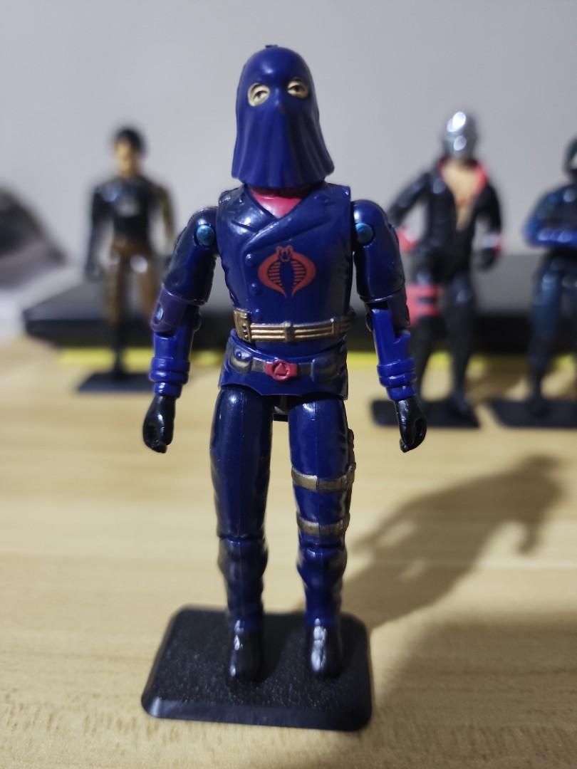 Vintage GI JOE Major Bludd Cobra Commander Destro Cobra Soldier ...